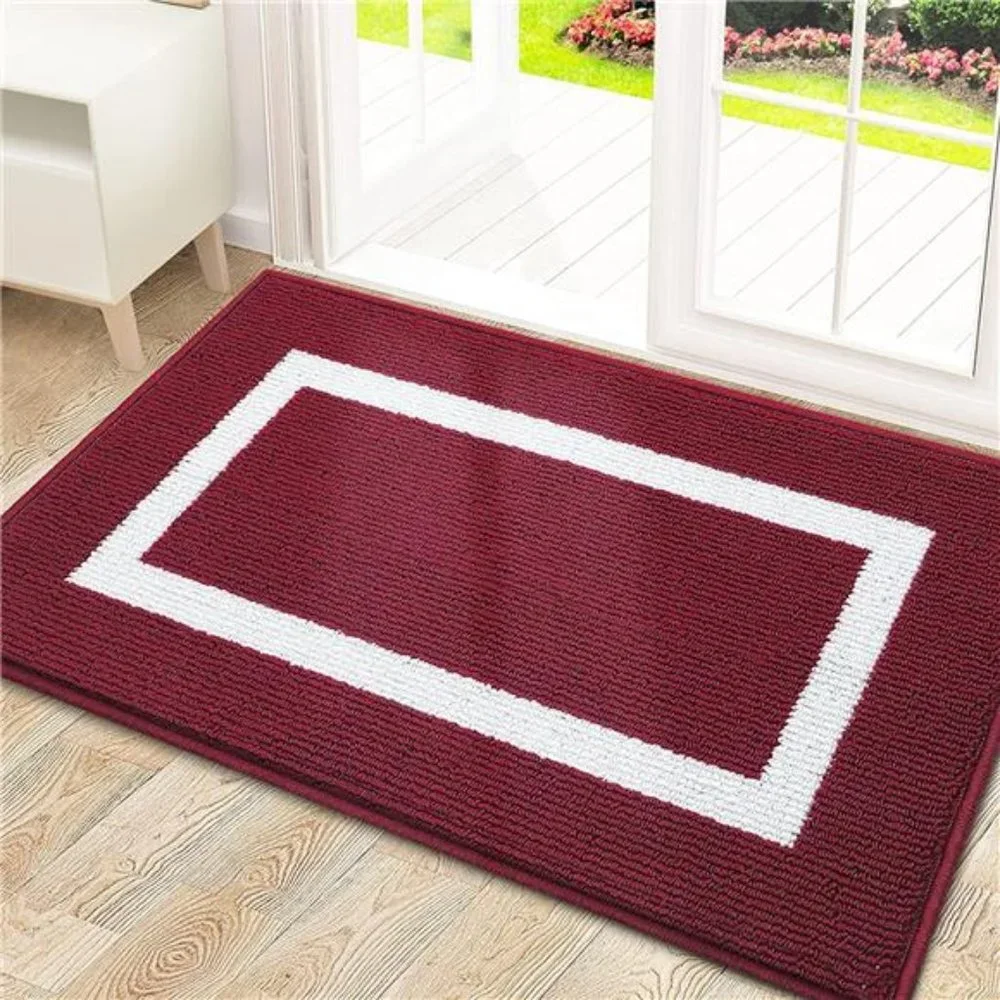 Indoor Door Mat, 32x20, Non-Slip Absorbent Resist Dirt Entrance Mat, Washable